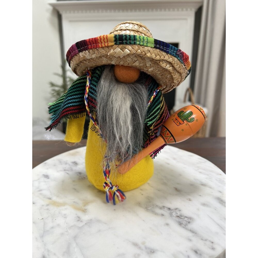 Cinco de Mayo Fiesta Gnome with Maraca